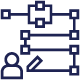 Ícone de planeamento e conceptualização de projetos